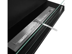 Lareira embutida a bioetanol Biolareira tripla com 3 lados abertos 90x45 TREVI 90