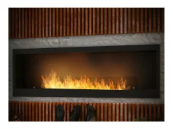 Lareira embutida a bioetanol INSIDE 1500 Infire com vidro