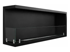 Lareira embutida a bioetanol biofireplace de canto 120x45 SUTRI 120 SX