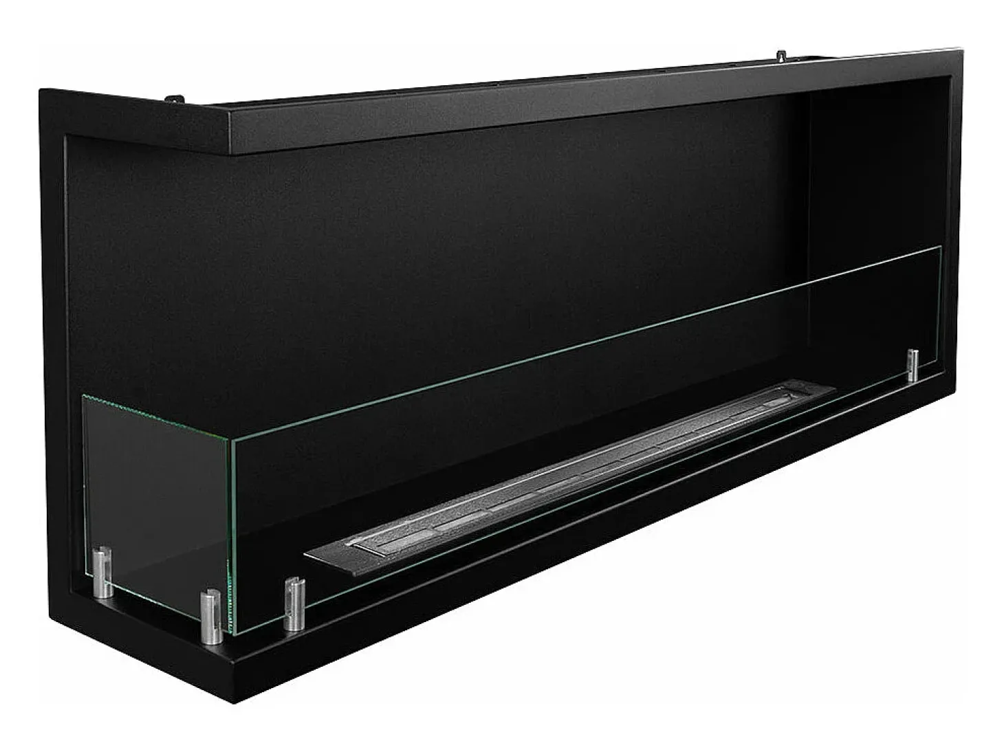 Lareira embutida a bioetanol biofireplace de canto 120x45 SUTRI 120 SX