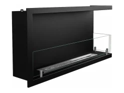 Lareira embutida a bioetanol biofireplace de canto 90x45 SUTRI 90 DX