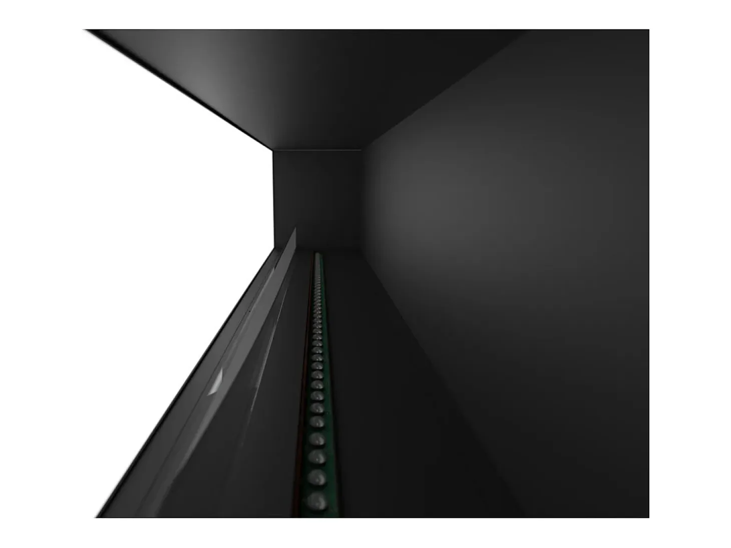 Lareira embutida a vapor Invapo Inside 2200 - Chama multicolorida, efeito 3D e controle por aplicativo, tanque de 2,4 l - Recarga automática de 220 cm