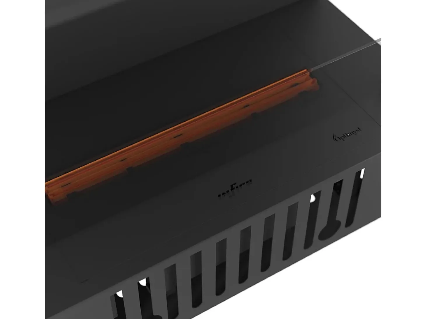Lareira embutida a vapor Inside C800 com chama multicolorida, efeito 3D e controle por aplicativo, tanque de 1,2 l - 80 cm