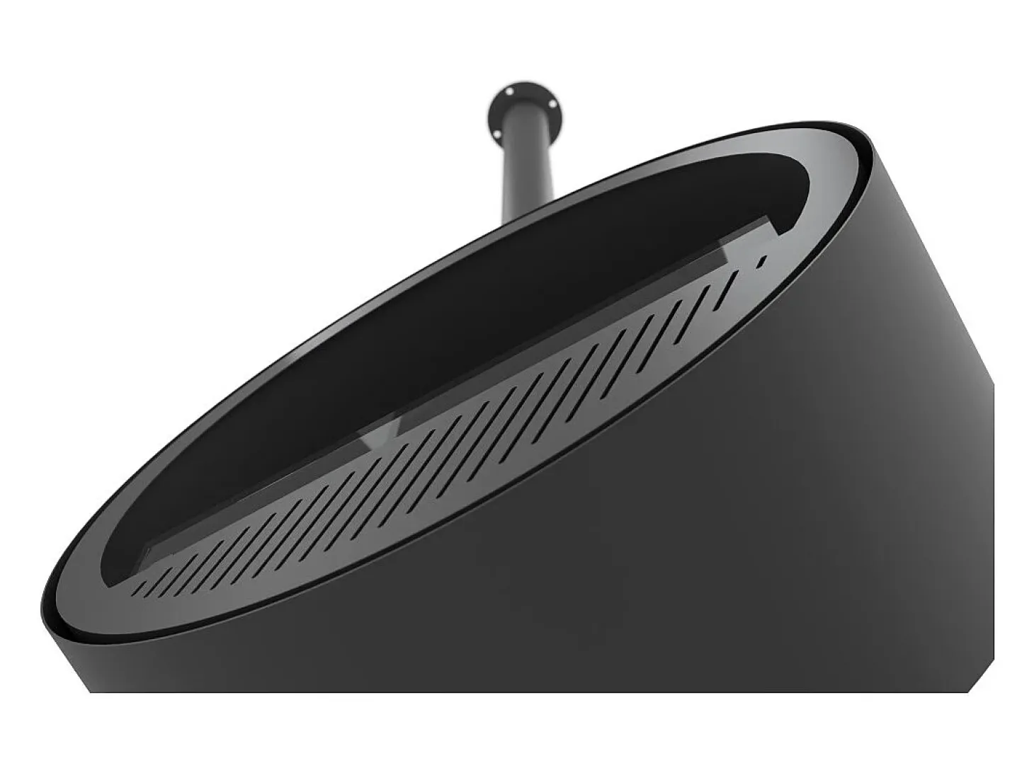 Lareira embutida a vapor de água Corner L1200 com chama multicolorida, efeito 3D e controle por aplicativo, tanque de 2,4 l - 120 cm