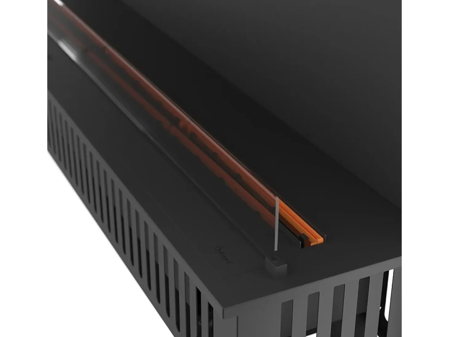 Lareira embutida a vapor Inside C2200 com chama multicolorida, efeito 3D e controle por aplicativo, tanque de 4,8 l - 220 cm