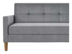 Lilly | Sofá-cama com arrumação Cinzento claro