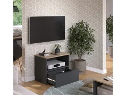 Lowboard antracite/sonoma 60x40x50 wido