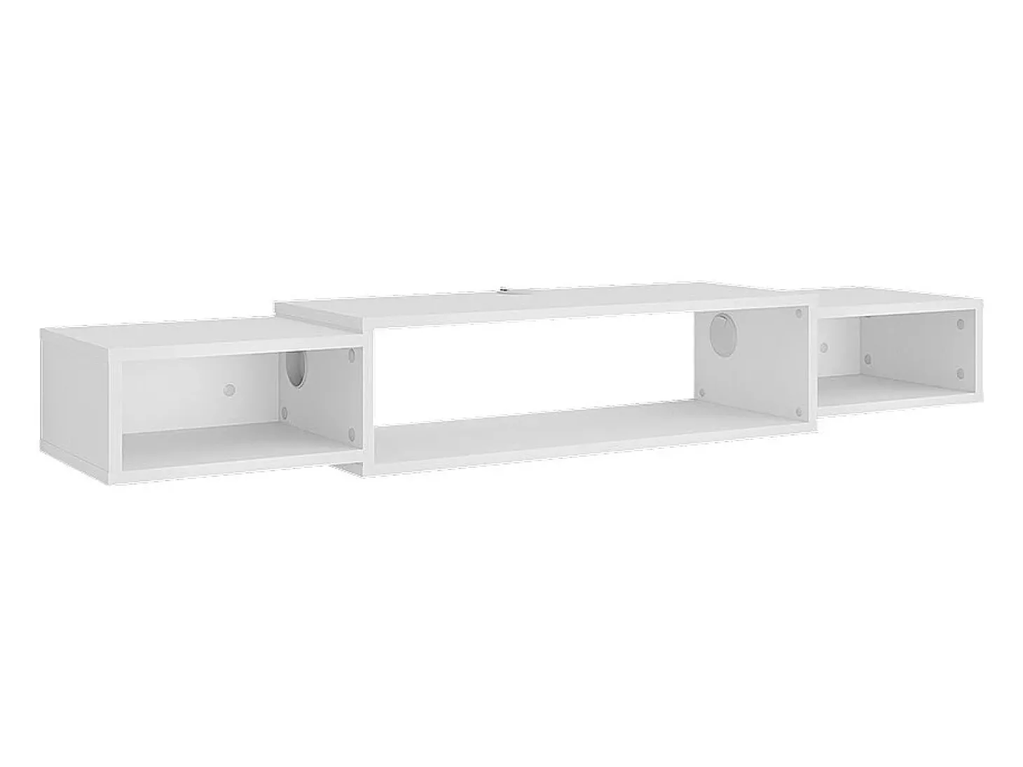 Lowboard branco 139.7x29x20.3 nordic