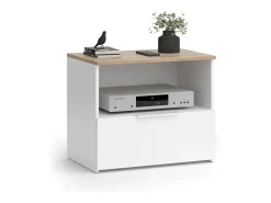 Lowboard branco/sonoma 60x40x50 wido