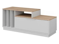 Lowboard branco/sonoma 120x40x49.9 betti