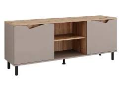 Lowboard carvalho verde/artesanato 150x38x60 marelle
