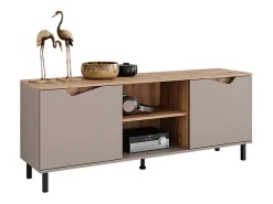 Lowboard carvalho verde/artesanato 150x38x60 marelle