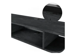 Lowboard concreto preto 105x30x18.2 lorio