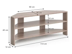 Lowboard sonoma 114x36x45