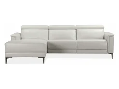 Lund 3S 1 cadeira reclinável L Electric Cognac