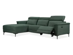 Lund 3S 1 cadeira reclinável L Electric Cognac