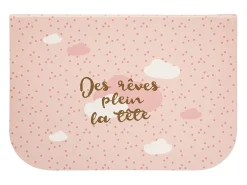 Malas pack de 3 em cartão rosa 29,5x22x10,5cm