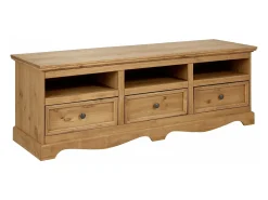 Melissa | Mesa baixa 163 cm 3 gavetas