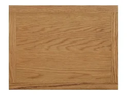 Mesa apoio c/ suporte para revistas 45x35x55 cm carvalho maciço PT767404