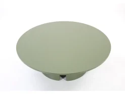 Mesa baixa verde Ø110 h36 cm