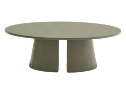 Mesa baixa verde Ø110 h36 cm