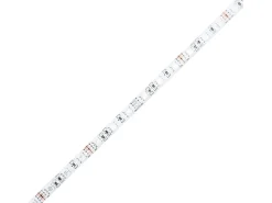 Mesa centro luzes LED Infinity 50x50x30 cm carvalho castanho