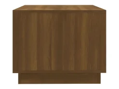 Mesa centro 102,5x55x44 cm derivados madeira carvalho castanho