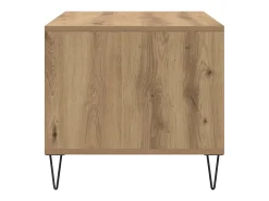 Mesa centro 90x49x45 cm derivados de madeira carvalho artisiano