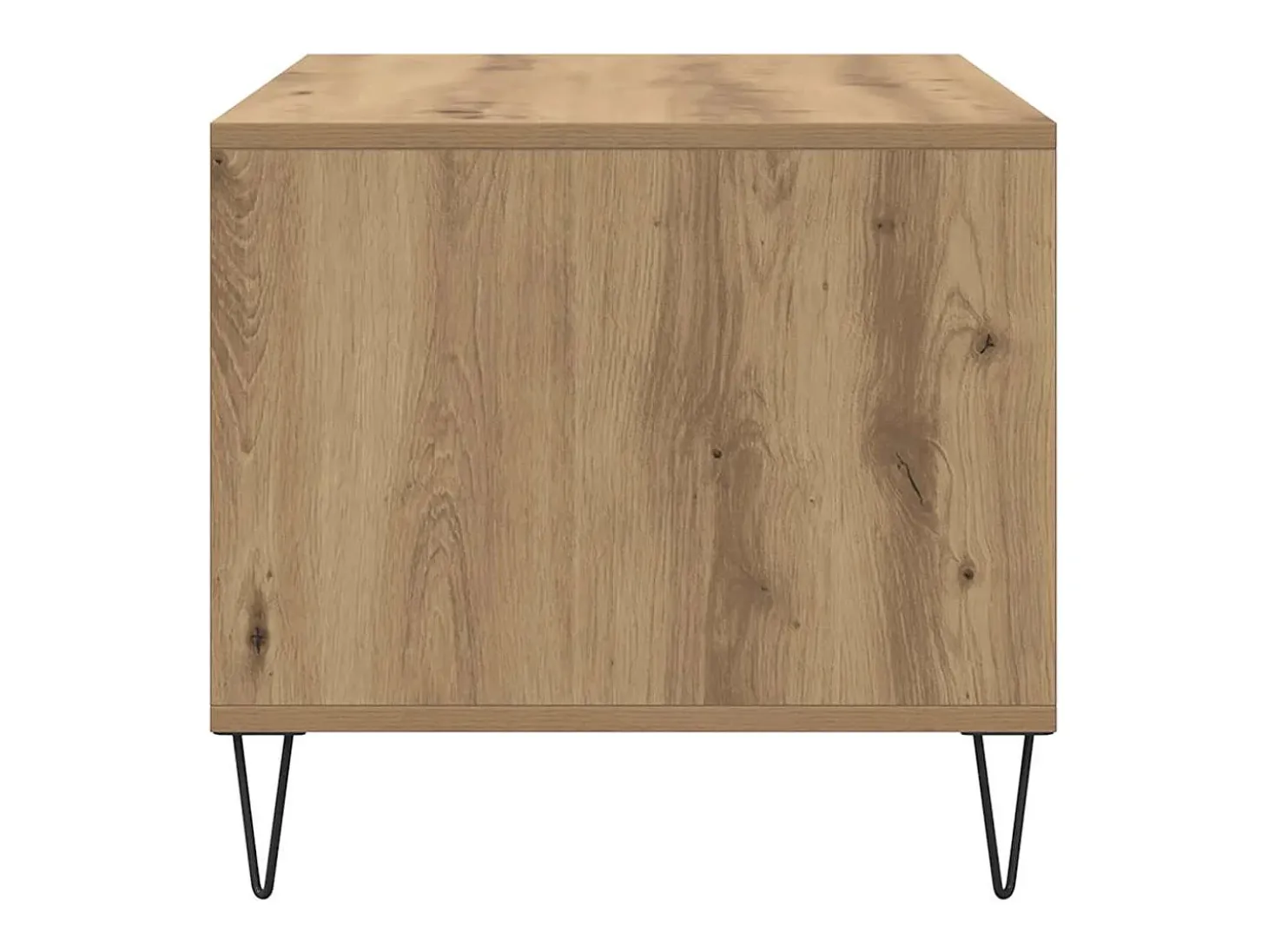 Mesa centro 90x49x45 cm derivados de madeira carvalho artisiano