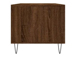 Mesa centro 90x49x45 cm derivados de madeira carvalho castanho