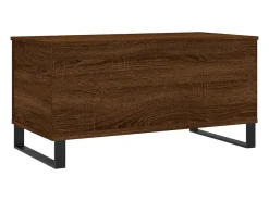 Mesa centro 90x44,5x45 cm derivados madeira carvalho castanho