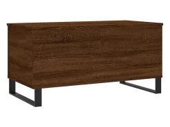Mesa centro 90x44,5x45 cm derivados madeira carvalho castanho