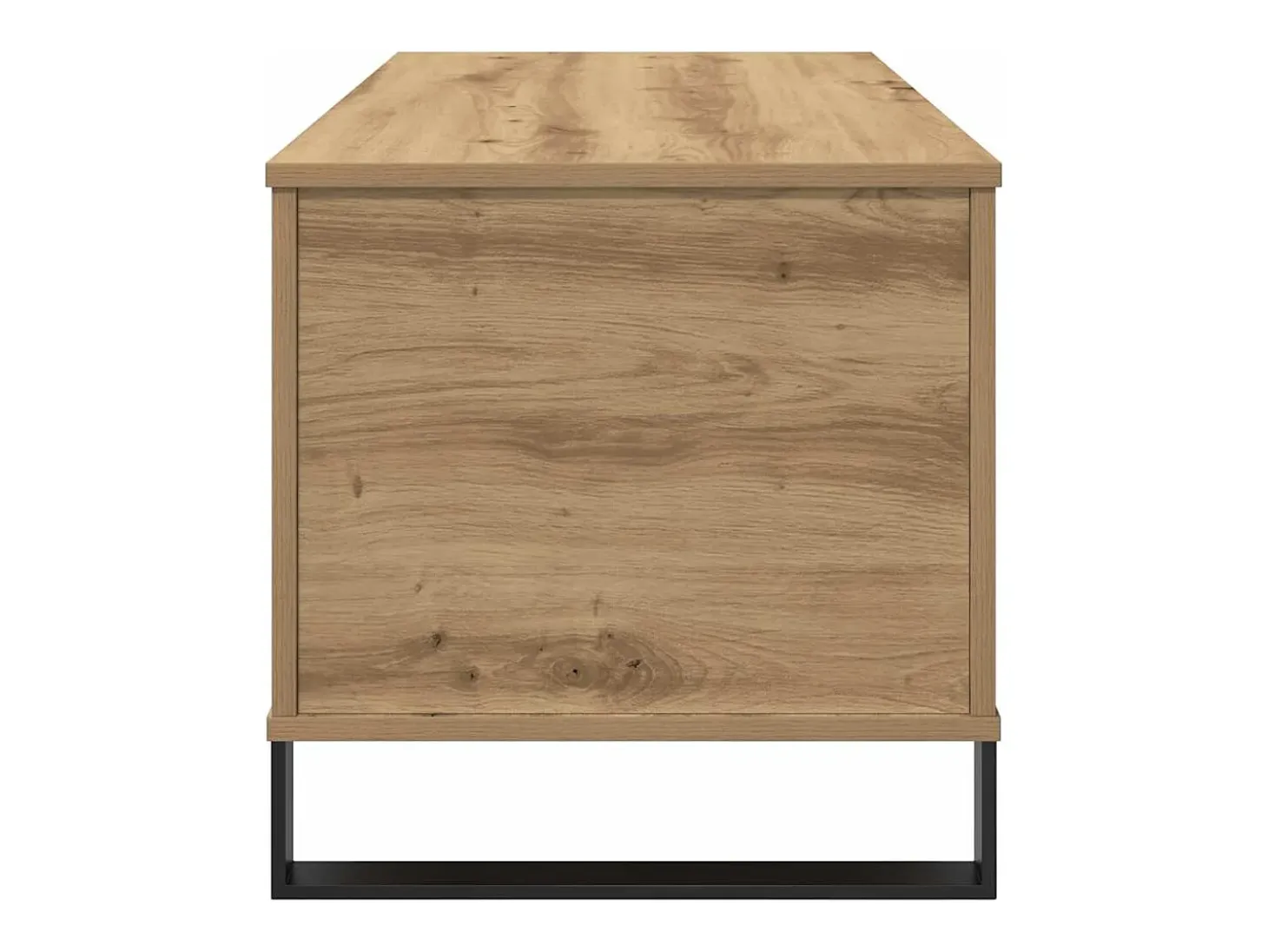 Mesa centro 90x44,5x45 cm derivados madeira carvalho artisiano