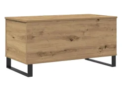 Mesa centro 90x44,5x45 cm derivados madeira carvalho artisiano