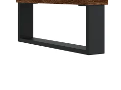 Mesa centro 60x44,5x45 cm derivados madeira carvalho castanho