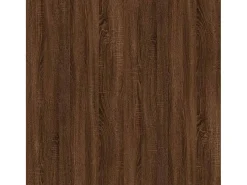 Mesa centro 60x44,5x45 cm derivados madeira carvalho castanho