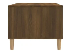 Mesa centro 89,5x50x40 cm madeira processada carvalho castanho
