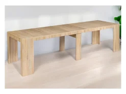 Mesa consola extensível em madeira BELLI - 3 m