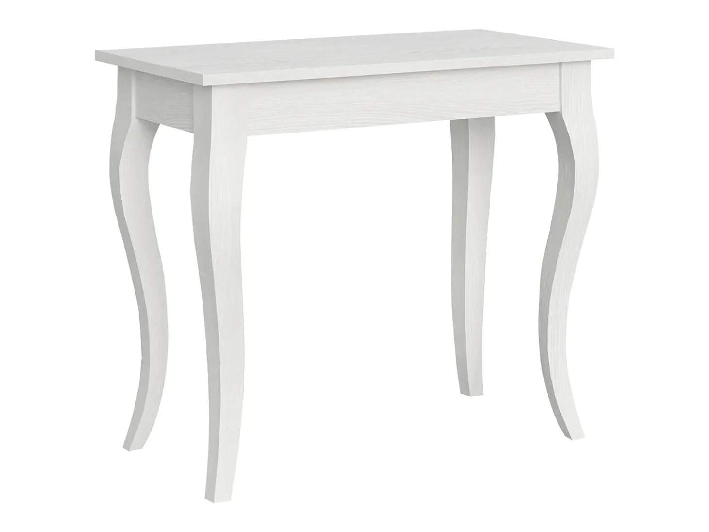Mesa consola extensível 90x48/204 cm Olanda Small Cinza Branca