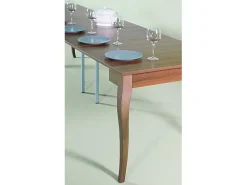 Mesa consola extensível 90x48/308 cm Olanda Nogueira