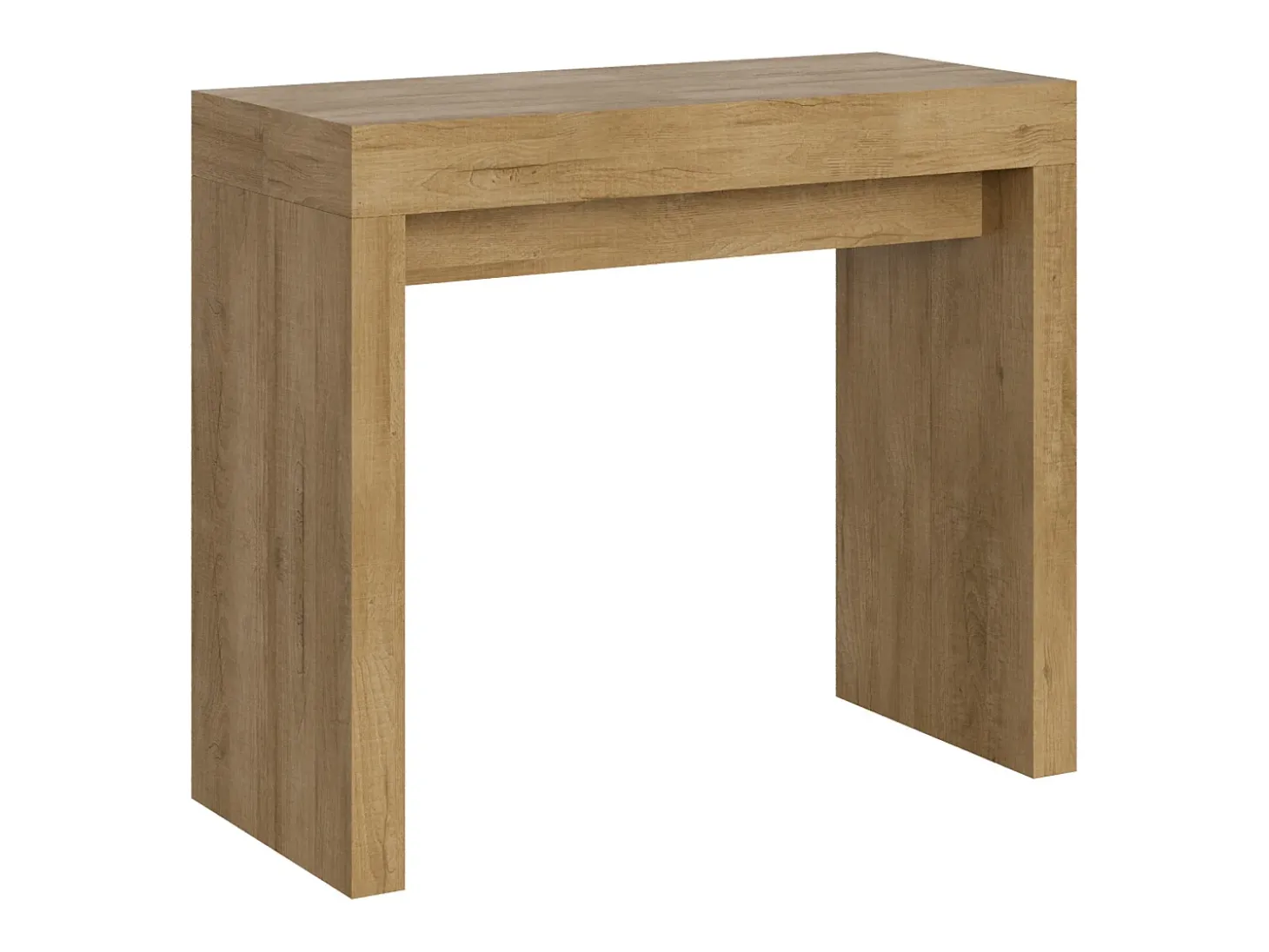 Mesa consola extensível 90x40/300 cm Roxell Carvalho Natural