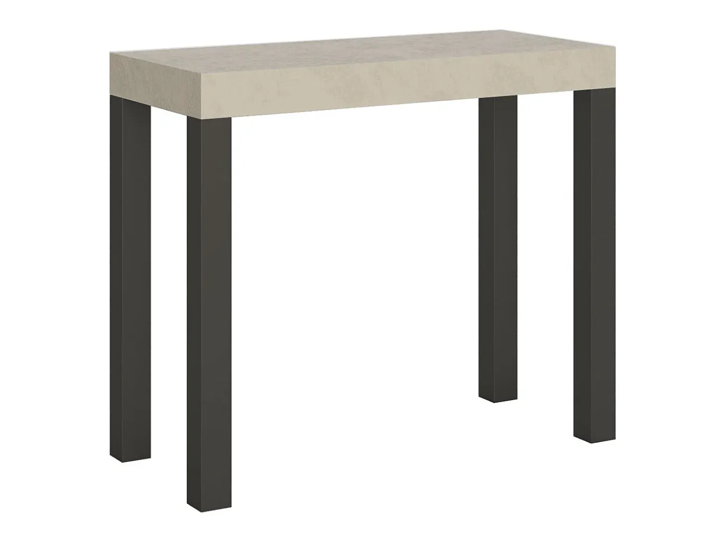 Mesa consola extensível 90x40/300 cm Everyday Cachemira quadro Antracite