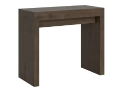 Mesa consola extensível 90x40/196 cm Roxell Small Nogueira