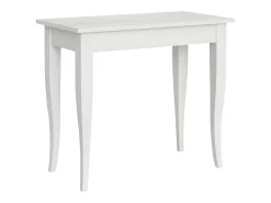 Mesa consola extensível 90x48/308 cm Sciabola Cinza Branca