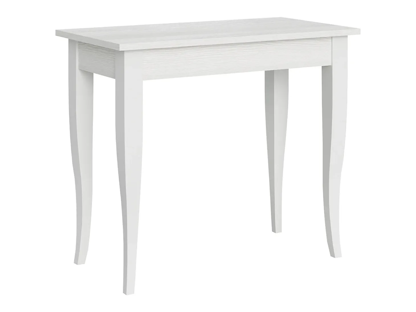 Mesa consola extensível 90x48/308 cm Sciabola Cinza Branca
