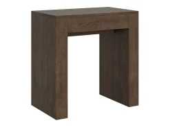 Mesa consola extensível 78x47/299 cm Allin Nogueira extensões internas