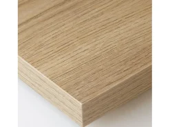 Mesa Consola Extensível, 222x90x73cm, Para 10 pessoas, Pés de madeira, Carvahlo