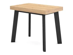 Mesa Consola Extensível, 302x90x73cm, Para 14 pessoas, Pés de madeira, Carvahlo