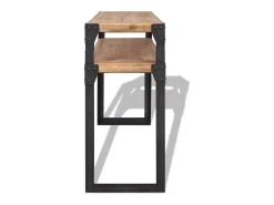 Mesa consola, madeira de acácia maciça, 120x40x85 cm PT872428