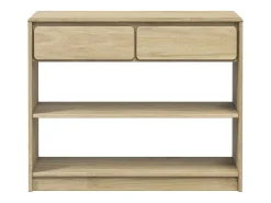 Mesa consola SAUDA 89,5x36,5x73 cm pinho maciço cor carvalho PT996242